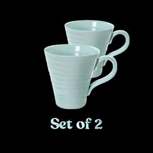 2 Sophie Conran Mugs Celedon